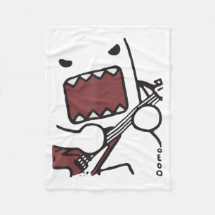 Emo Scence Guitar Domo Y2k Japanese Fleece Blanket