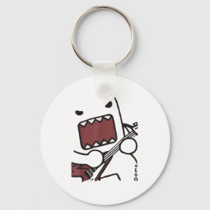 Emo Scence Guitar Domo Y2k Japanese Key Ring