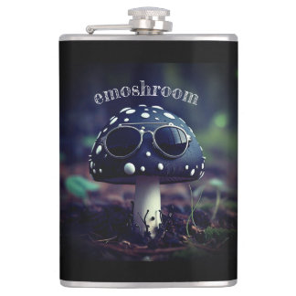 Emo Shroom Hip Flask