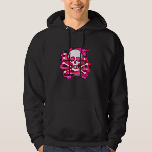 Emo Skull & Crossbones Hoodie