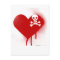 Emo Skull Heart Anti Valentines Day - Rock Grunge