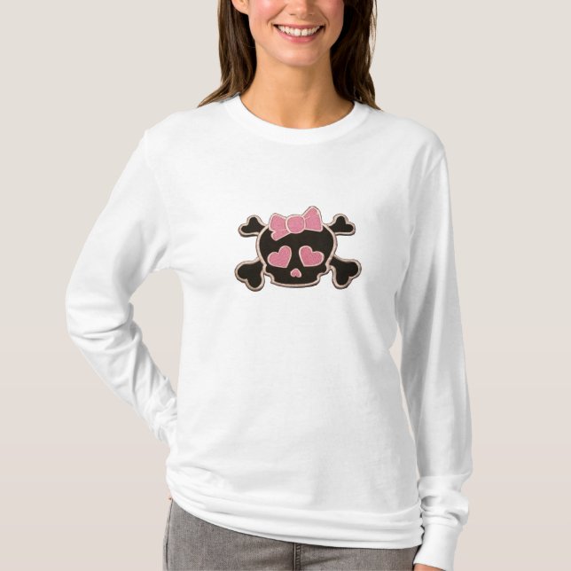 Emo Skull T-Shirt (Front)