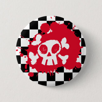 Emo Splatter 6 Cm Round Badge