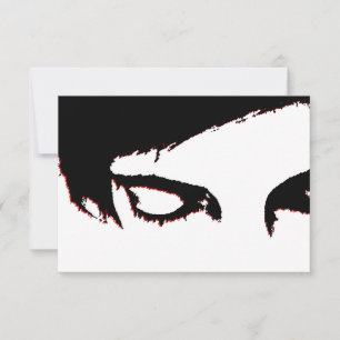 emo style invitation