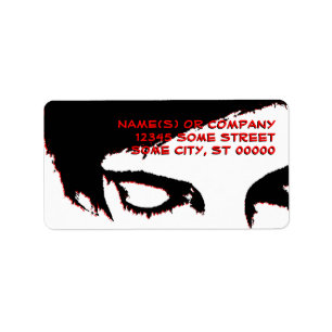 emo style label