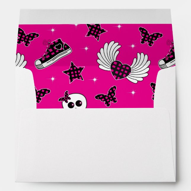 Emo Symbols Envelope (Back (Bottom))