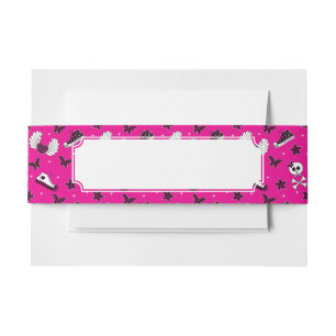 Emo Symbols Invitation Belly Band