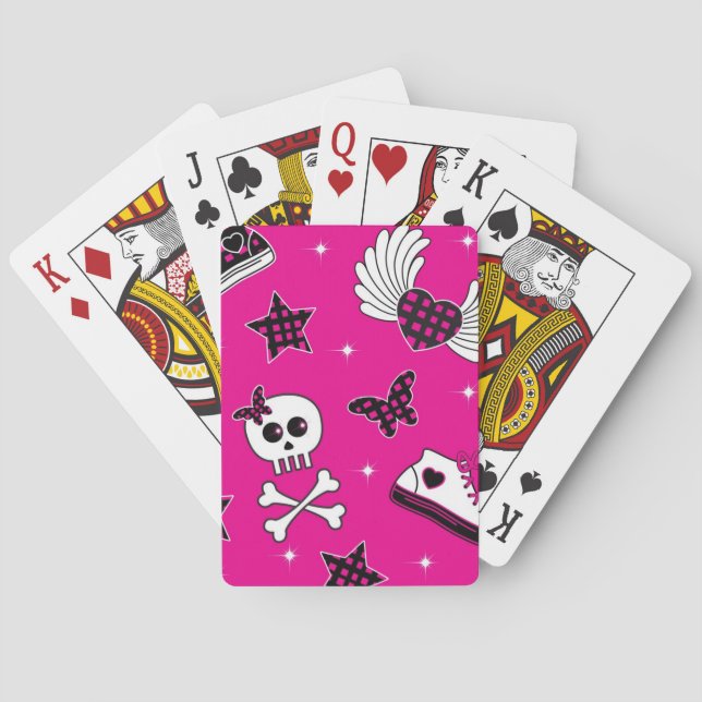 Emo Symbols Playing Cards (Back)