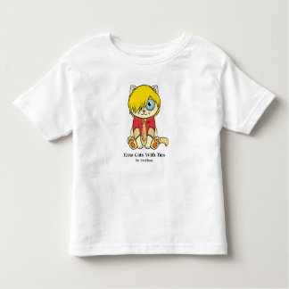 Emo The Cats With Ties Toddler T-Shirt