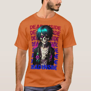 Emo Zombie Dead Inside T-Shirt