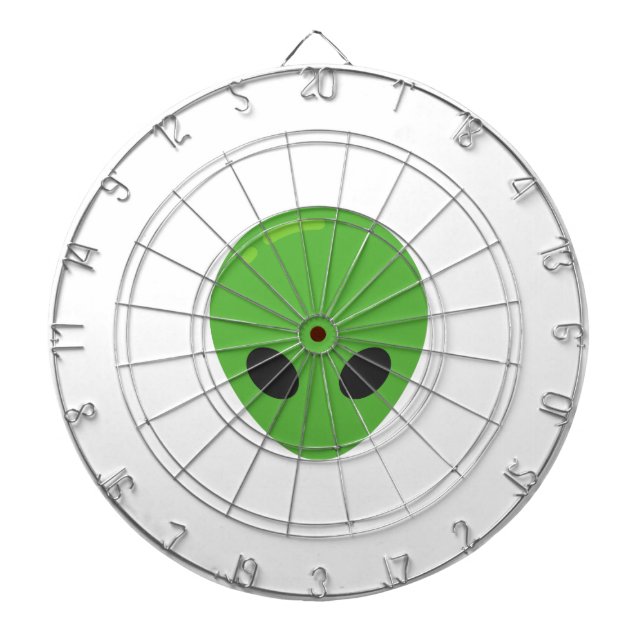 emoji aliens dartboard (Front)