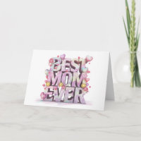 *~* Emoji AP72 Photo Whimsical Mother's Day Card