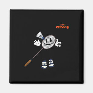 Emoji Badminton Sports Thumb Up  Magnet