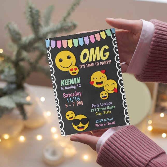 Emoji Birthday Invitation (Creator Uploaded)