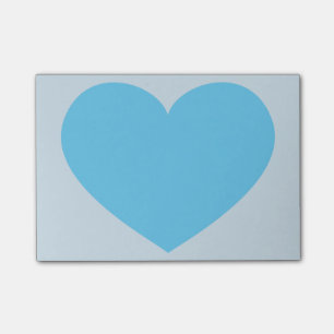 Emoji Blue Heart Post-it Notes