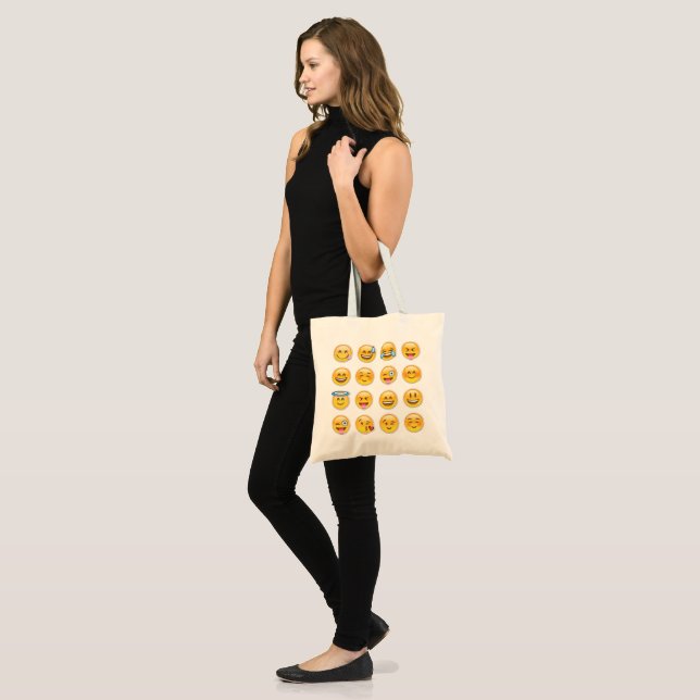Emoji Collection Tote Bag (Front (Model))