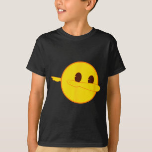 Emoji Dab Dabbing Yellow Smile Face  T-Shirt