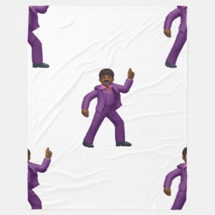 Emoji Dancing Man blanket