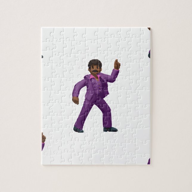 Emoji Dancing Man Jigsaw Puzzle (Vertical)