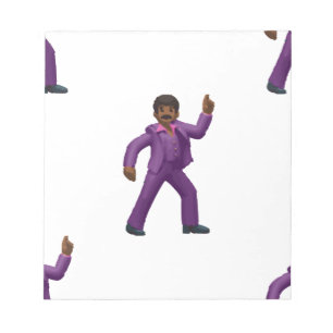 Emoji Dancing Man Notepad