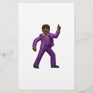 Emoji Dancing Man Stationery