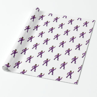 Emoji Dancing Man Wrapping Paper