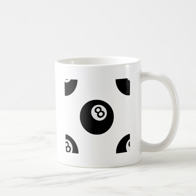 emoji eight ball coffee mug (Right)