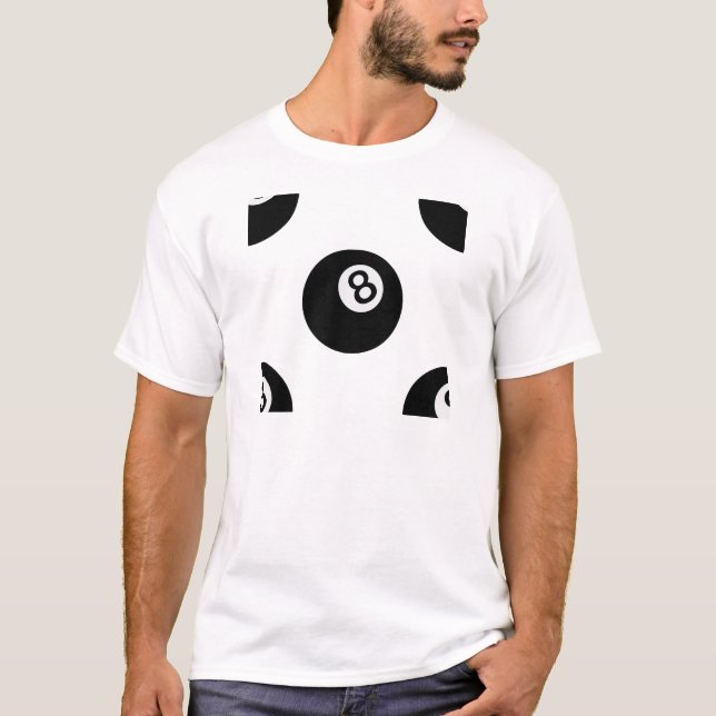 emoji eight ball T-Shirt (Front)