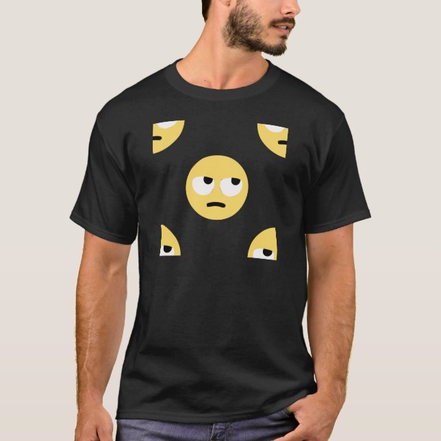 emoji eye rolling T-Shirt (Front)