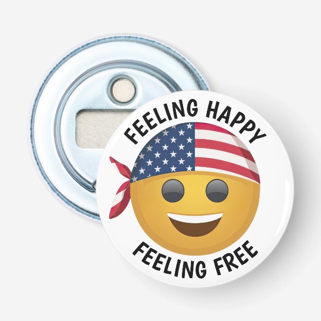 Emoji Face  Bottle Opener (Front)