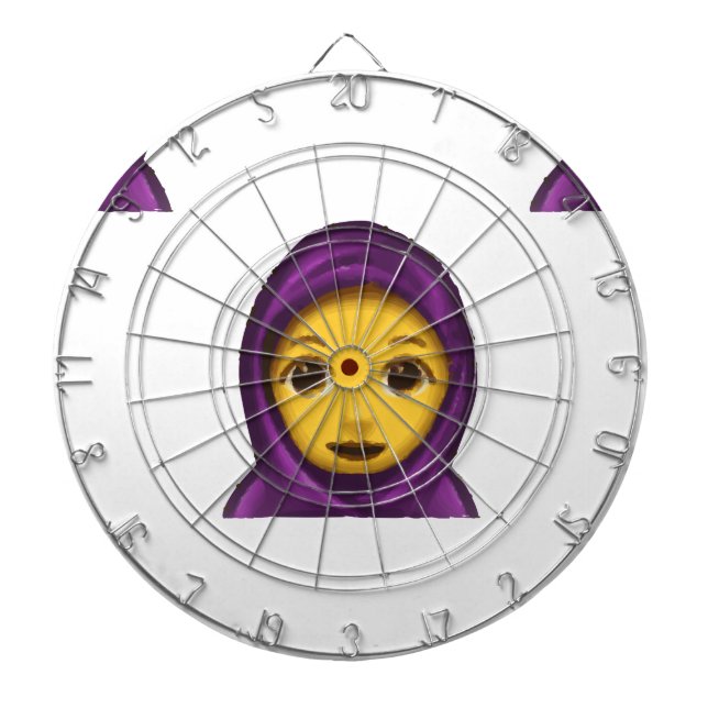 emoji hajib dartboard (Front)