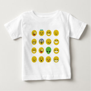 Emoji happy face baby T-Shirt
