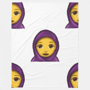 emoji hijab blanket