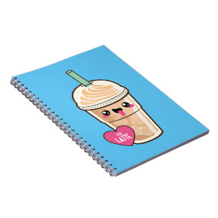 Emoji Iced Latte Notebook