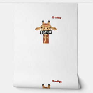 emoji insulting angry giraffe face wallpaper