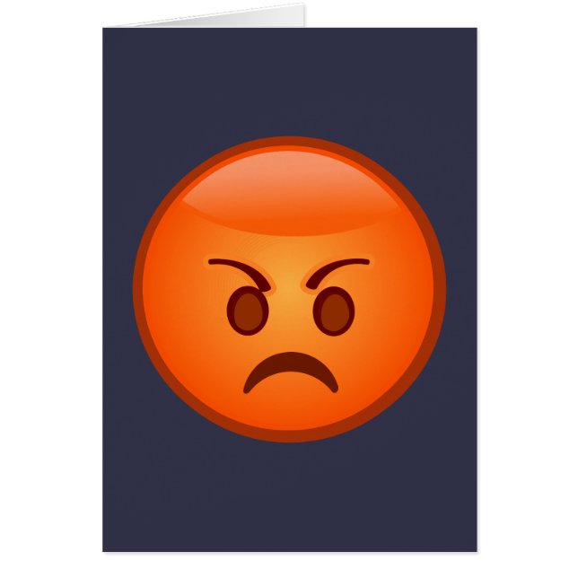 Emoji Mad Face (Front)