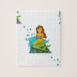 emoji mermaid jigsaw puzzle