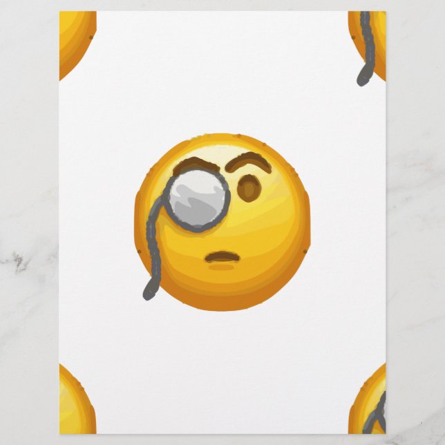 emoji monocle (Front)