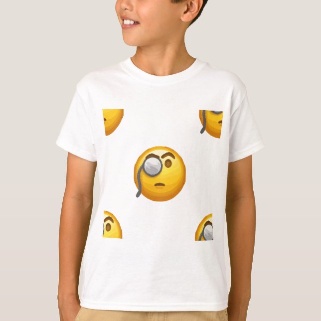 emoji monocle T-Shirt (Front)