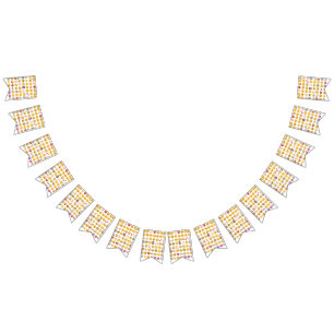 emoji party bunting banner