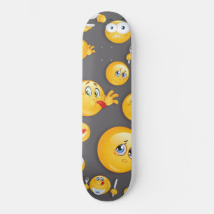 Emoji Pattern 2 Skateboard