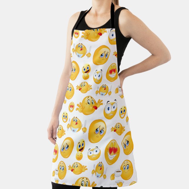 Emoji Pattern Apron (Insitu)