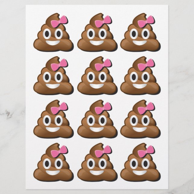 Emoji poop girl (Front)