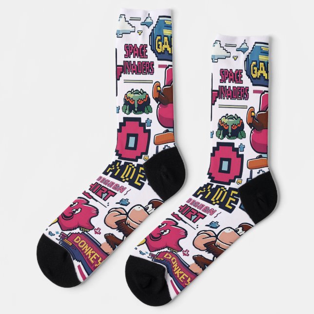 EMOJI PRINT SOCKS (Left)