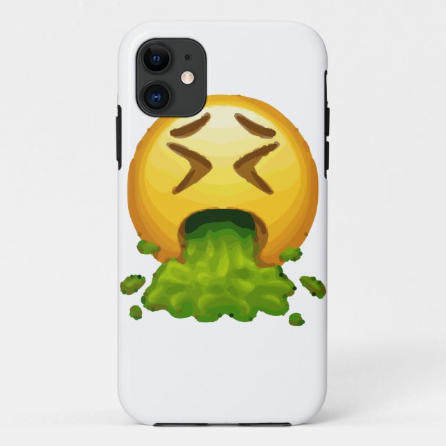 emoji puking Case-Mate iPhone case (Back)