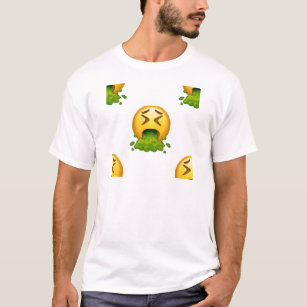 emoji puking T-Shirt