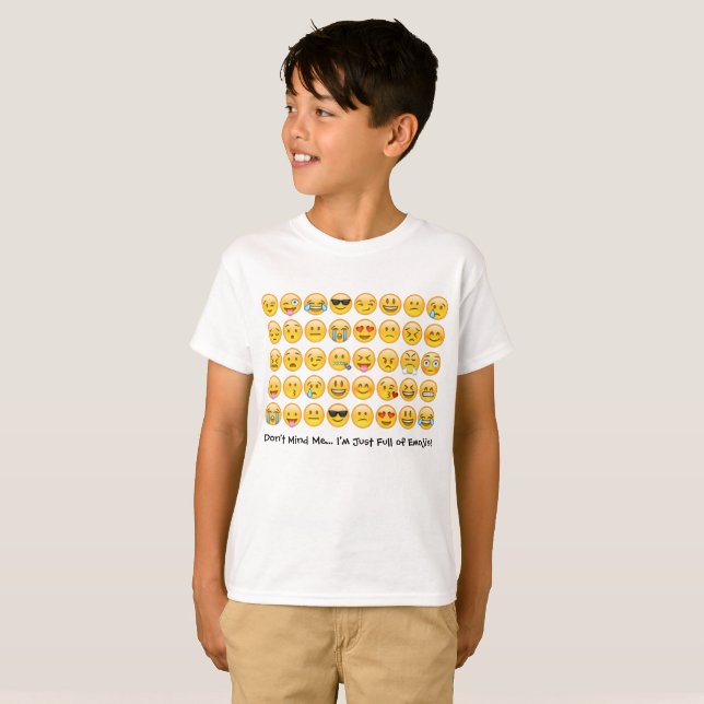 Emoji Shirt for Kids (Front Full)
