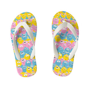 Emoji Silly Fun Faces Kid's Jandals
