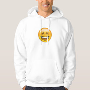 Emoji Smiling Face With Open Mouth And Smiling Eye Hoodie