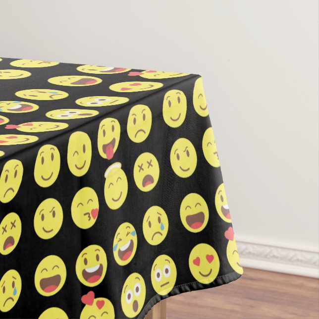 Emoji Tablecloth (In Situ)